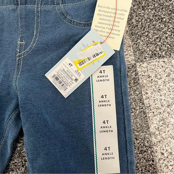 NWT Cat & Jack Toddler Girls Flare Blue Jeans- 4T - Picture 5 of 8